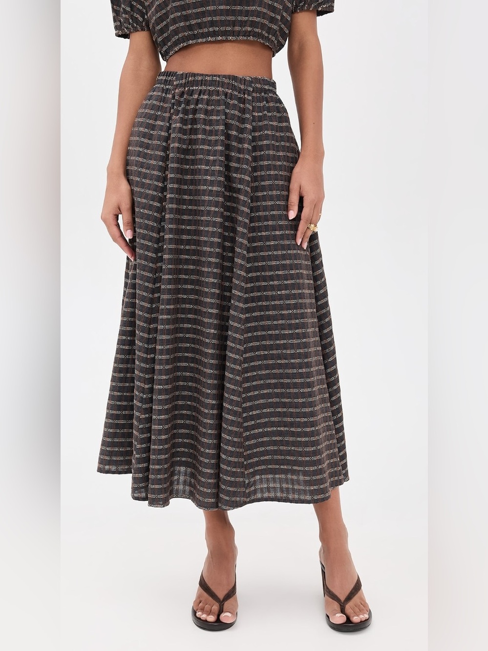 Lillian Plaid Skirt